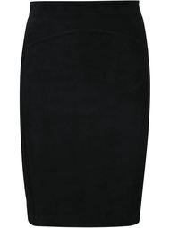 замшевая юбка-карандаш Getting Back To Square One