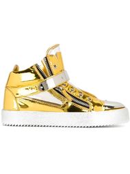 хайтопы с молниями по бокам Giuseppe Zanotti Design