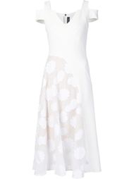 платье с вышивкой Roland Mouret