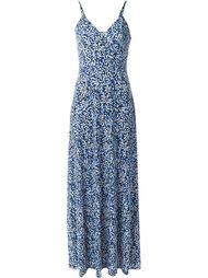 длинное платье с цветочным принтом  Michael Michael Kors