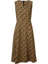 sleeveless midi flared dress Andrea Marques