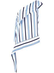 топ на одно плечо в полоску  MSGM
