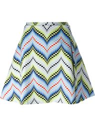 юбка с узором шеврон  Kenzo