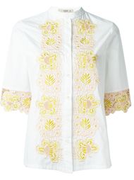 рубашка с вышивкой  Etro