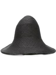 плетеная шляпа с булавкой Jil Sander