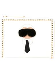 клатч 'Karlito' Fendi
