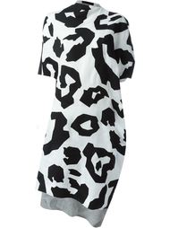 платье с леопардовым принтом   Junya Watanabe Comme Des Garçons