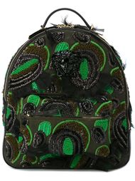 декорированный рюкзак  Versace