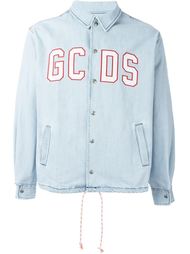 джинсовая куртка с вышивкой  Gcds