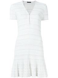 вязаное расклешенное платье  Alexander McQueen