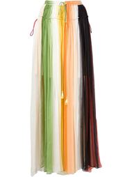 плиссированная юбка 'Chiffon Rainbow' Chloé