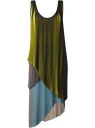 многослойное плиссированное платье Stella McCartney