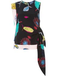 топ с принтом Emilio Pucci