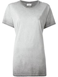 футболка с линялым эффектом  Saint Laurent