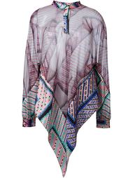 туника в стиле пэчворк  MSGM
