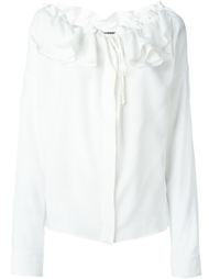 блузка с оборками  Jil Sander