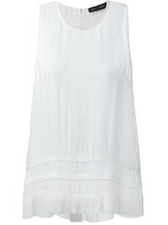 топ с вышивкой  Proenza Schouler
