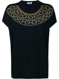 топ с короткими рукавами Valentino
