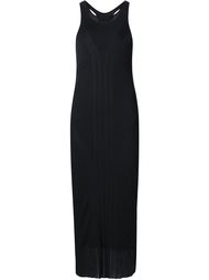 трикотажное платье в рубчик Vera Wang