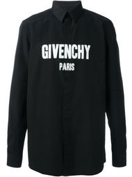 рубашка с логотипом Givenchy