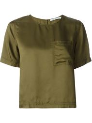 свободная футболка  T By Alexander Wang