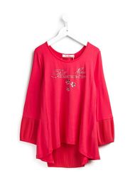 блузка с логотипом  Miss Blumarine