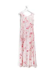 платье с принтом роз  Miss Blumarine