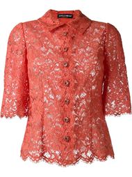 кружевная рубашка Dolce & Gabbana