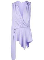 асимметричный топ с запахом Cushnie Et Ochs