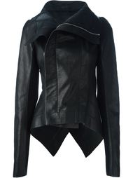 байкерская куртка с удлиненной спинкой Rick Owens