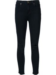 джинсы кроя скинни с рваными деталями J Brand