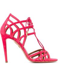 босоножки со шнуровкой Aquazzura