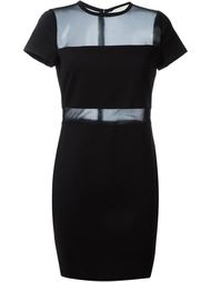 платье с прозрачной вставкой  Michael Michael Kors