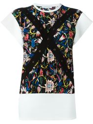 блузка с цветочным принтом  J.W.Anderson
