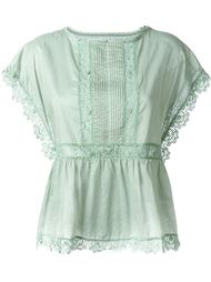 топ с ажурной отделкой Red Valentino