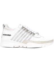 кроссовки с полосками Dsquared2