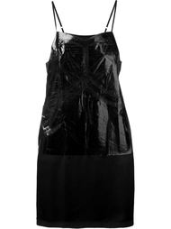 платье с виниловой панелью Mm6 Maison Margiela