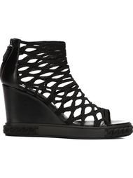 босоножки на танкетке Casadei