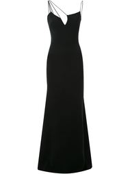 вечернее платье на тонких лямках Victoria Beckham