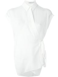 рубашка с запахом T By Alexander Wang