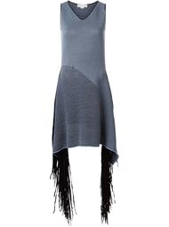 сетчатое платье с бахромой Stella McCartney