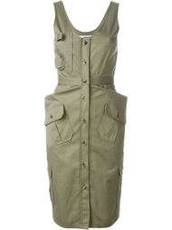 платье в стиле милитари Chalayan