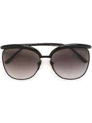 солнцезащитные очки в круглой оправе Bottega Veneta Eyewear