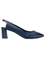 туфли с контрастным носком Casadei
