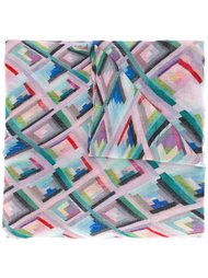 шарф с абстрактным принтом Faliero Sarti