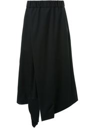 шорты-юбка асимметричного кроя  Moohong