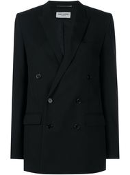 классический двубортный блейзер Saint Laurent