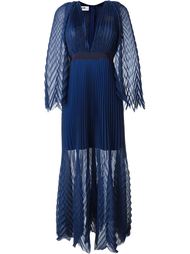 плиссированное платье  MSGM