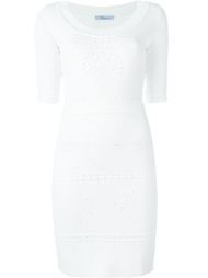 перфорированное платье  Blumarine