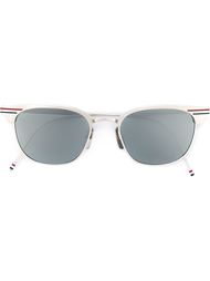 солнцезащитные очки с полосатыми дужками Thom Browne